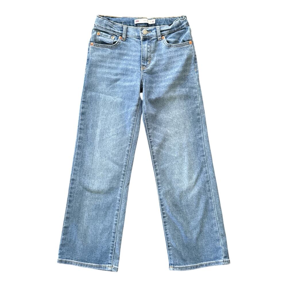 Levi’s Wide leg Youth Girls Size 10 Medium Wash